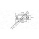 Cuscinetti assiali a sfere - 51204