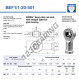 Giunti sferici SI - BEF1-1-20-501-DURBAL
