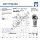 Giunti sferici SI - BEF1-1-20-502-DURBAL