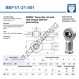 Giunti sferici SI - BEF1-1-21-501-DURBAL