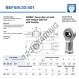 Giunti sferici SI - BEF5-8-20-501-DURBAL