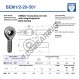 Giunti sferici SA - BEM1-2-20-501-DURBAL