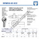 Giunti sferici SA - BRM06-60-502-DURBAL