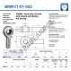 Giunti sferici SA - BRM1-1-01-502-DURBAL