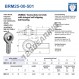 Giunti sferici SA - BRM25-00-501-DURBAL