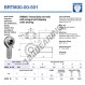 Giunti sferici GE - BRTM30-00-501-DURBAL