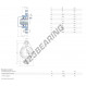 Supporto in ghisa - 2 fissaggi - F2BC-35M-CPSS-DFH-SKF