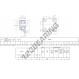 Supporto in ghisa - 4 fissaggi - FNL-518-A-22218-K-H318-SKF