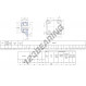 Supporto in ghisa - 4 fissaggi - FNL-518-A-C-2218-K-H318-E-SKF