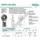 Giunti sferici SI - GIR70-UK-2RS-DURBAL