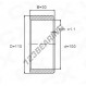Boccole interne - IR100-110-30