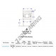 Cuscinetti di guida - MG308-DDL-8-ENDURO