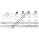 Supporto in ghisa - 2 fissaggi - NP1-2-RHP