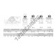 Supporto in ghisa - 2 fissaggi - NP17-RHP