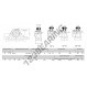 Supporto in ghisa - 2 fissaggi - NP2-1-4-RHP