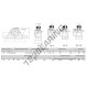 Supporto in ghisa - 2 fissaggi - NP2-7-16-RHP