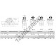 Supporto in ghisa - 2 fissaggi - NP2-RHP