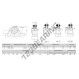 Supporto in ghisa - 2 fissaggi - NP60-RHP