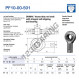 Giunti sferici SI - PF10-00-501-DURBAL