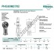 Giunti sferici SI - PHS30M27X2-DURBAL