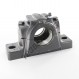 Supporto in ghisa - 2 fissaggi - SE509-SKF