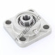 Supporto in ghisa - 2 fissaggi - SF203-SSB202-INOX