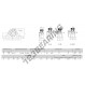 Supporto in ghisa - 2 fissaggi - SL1-3-8-RHP