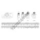 Supporto in ghisa - 2 fissaggi - SL20-RHP