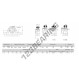 Supporto in ghisa - 2 fissaggi - SL45-RHP