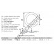 Rondelle per molle ondulate divise - SWSW-155.58-144.53-0.76-7-SS