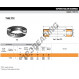 Cuscinetti assiali a rulli - T169W-TIMKEN