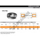 Cuscinetti assiali a rulli - T691-TIMKEN
