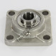 Supporto in ghisa - 4 fissaggi - UCF204-INOX