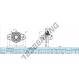 Supporto in ghisa - 2 fissaggi - UCFL203-INOX